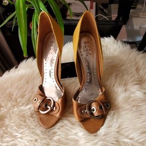 BCBG Buckle Heels